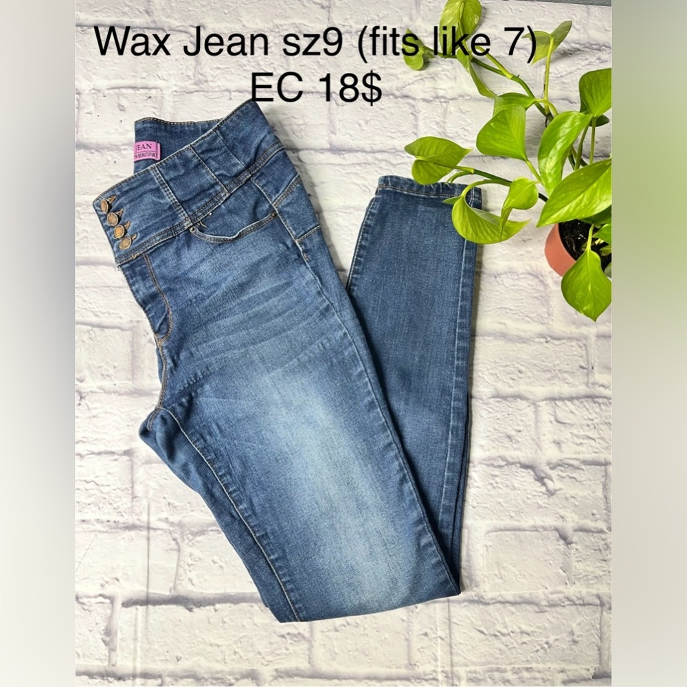Wax Jeans junior Sz 9 (fits like women 7)